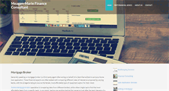 Desktop Screenshot of meagan-marie.com